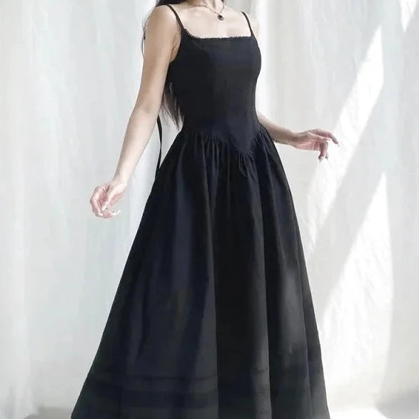 Long black dress